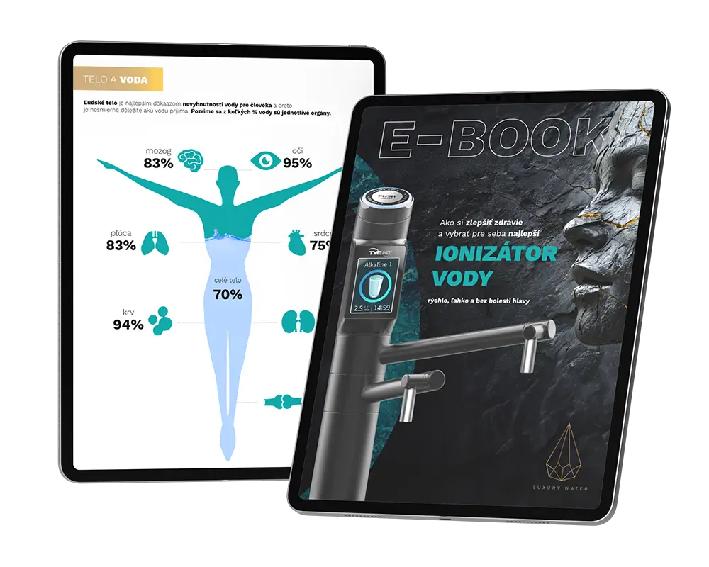Stiahnite si EBOOK o ionizovanej vode ZADARMO!